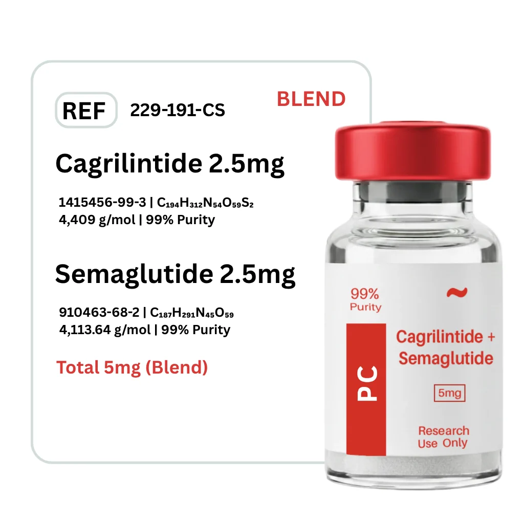 Cagrilintide + Semaglutide — Vial / 10mg — Edmonton Peptides source product image
