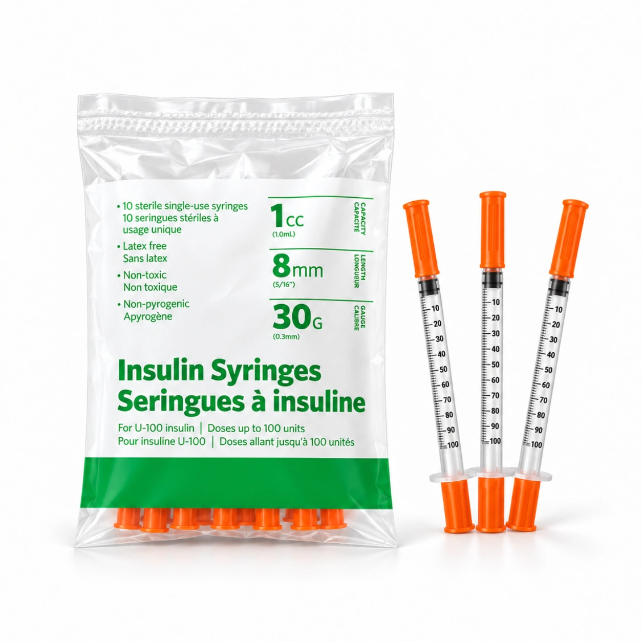 Peptide Syringes — Polar Peptides source product image