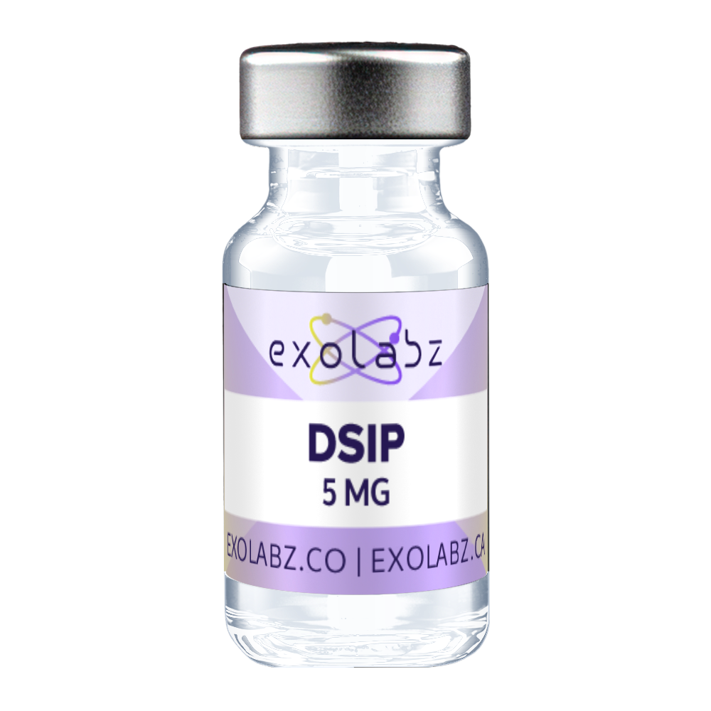 DSIP Peptide Canada | 5mg Vial, 99%+ Purity | ExoLabz — ExoLabz source product image
