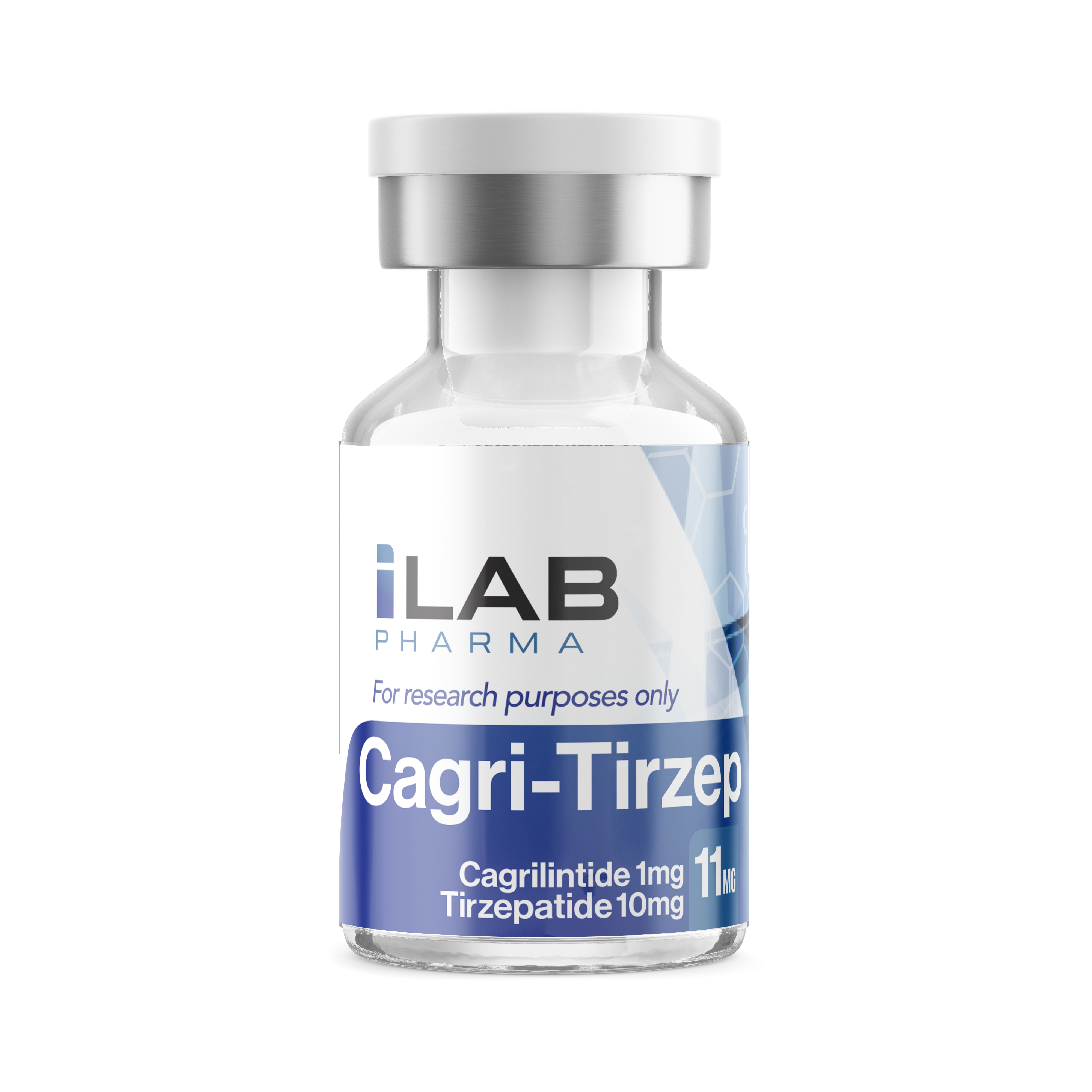 Cagri-TRZ 11mg  [COMBO BLEND – Cagrilintide 1MG + TRZ 10MG – dual GIP and GLP-1 receptor agonist]  – Fat zap Combo — Peptide Source Canada source product image