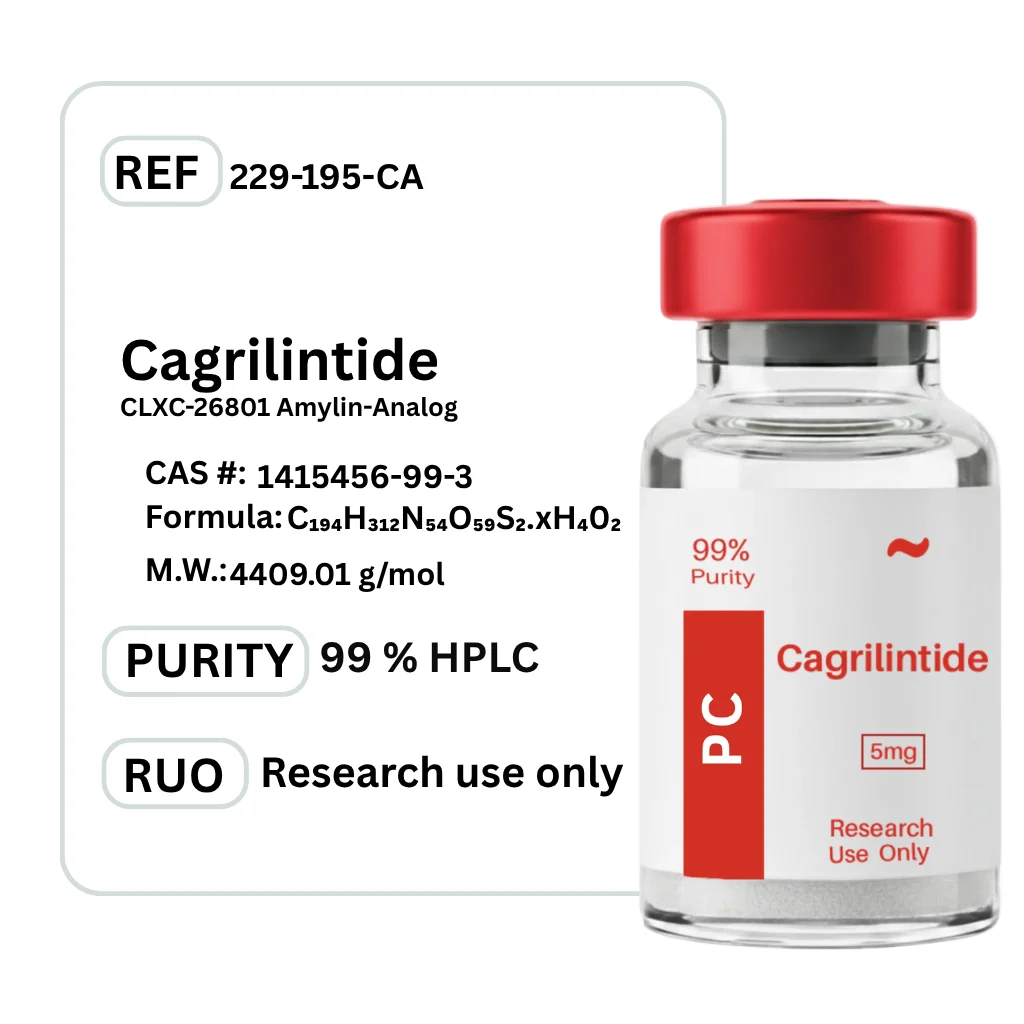Cagrilintide — Vial / 10mg — Edmonton Peptides source product image