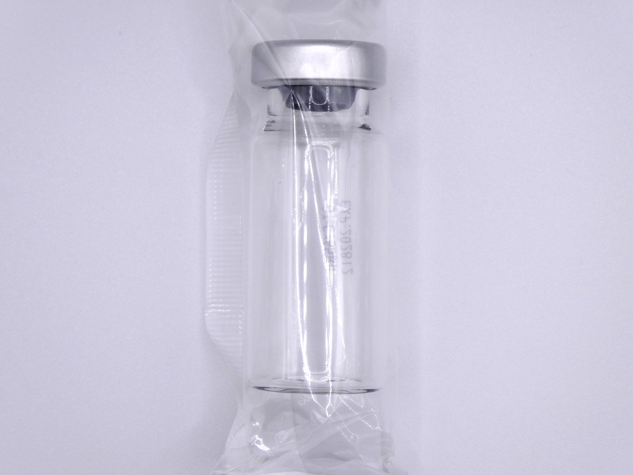 Sterile Empty Vials Silver Aluminum Cap with Butyl Rubber Stopper,Sterile Package (10ml) — Biocore Peptides source product image