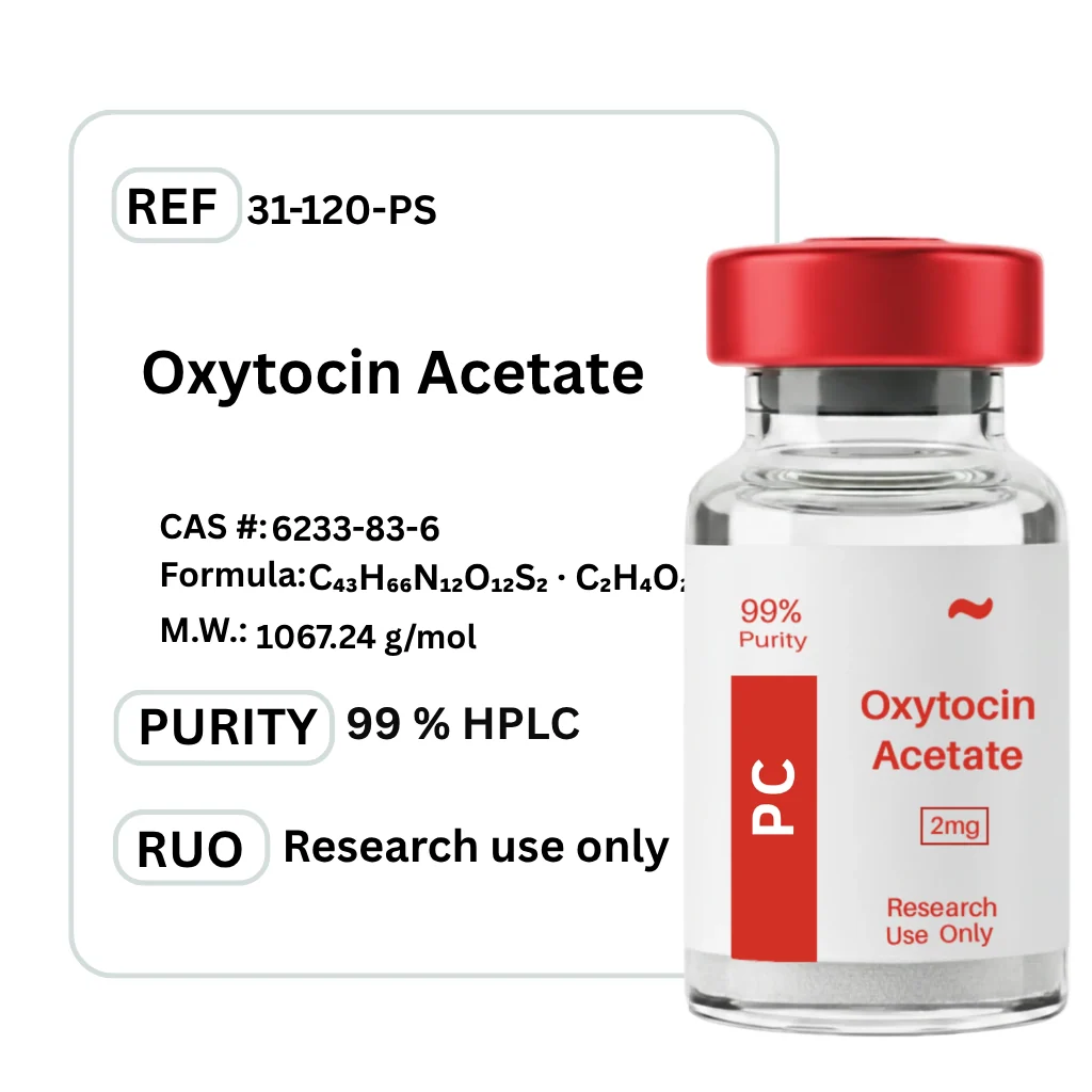 Oxytocin Acetate — Vial / 2mg — Edmonton Peptides source product image