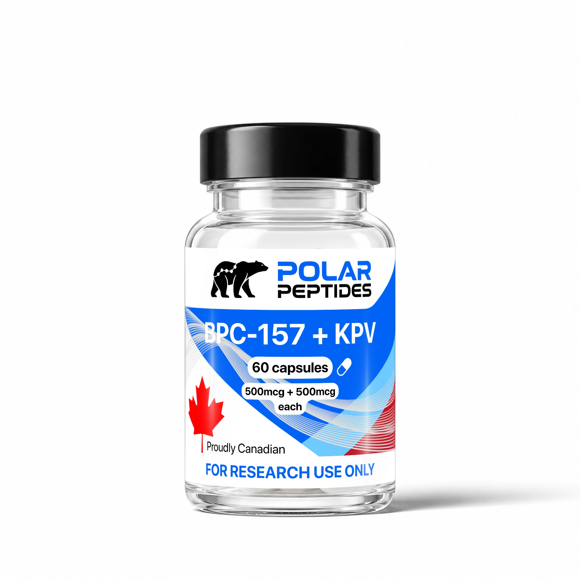 BPC-157 + KPV Capsules — Polar Peptides source product image