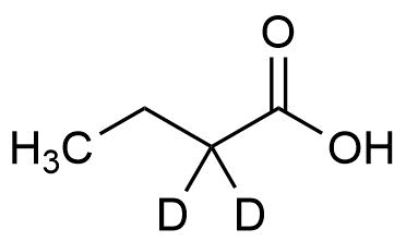 Butyric-2,2-d2 Acid | CAS 19136-92-6 — ResolveMass Laboratories source product image