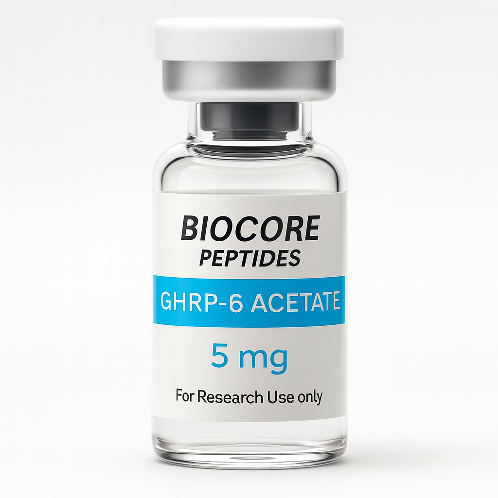 GHRP-6 Acetate 5mg — Biocore Peptides source product image