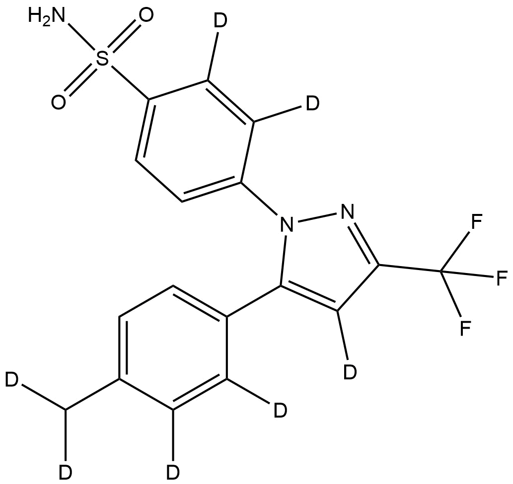 Celecoxib-d7 | CAS 544686-21-7 — ResolveMass Laboratories source product image
