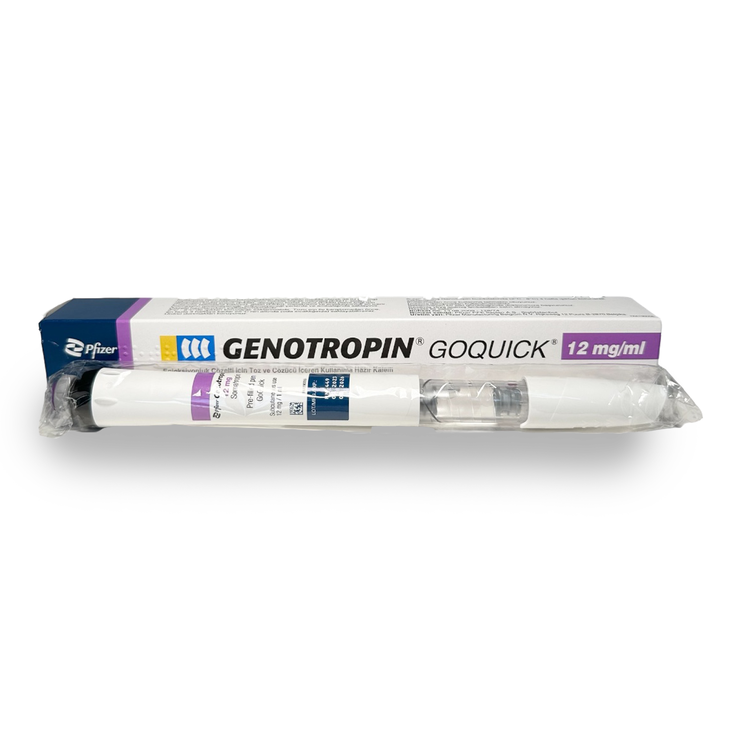 Pfizer Genotropin 36iu Pen |ORIGINAL NOT FAKE! 100% AUTHENTIC — Peptide Source Canada source product image