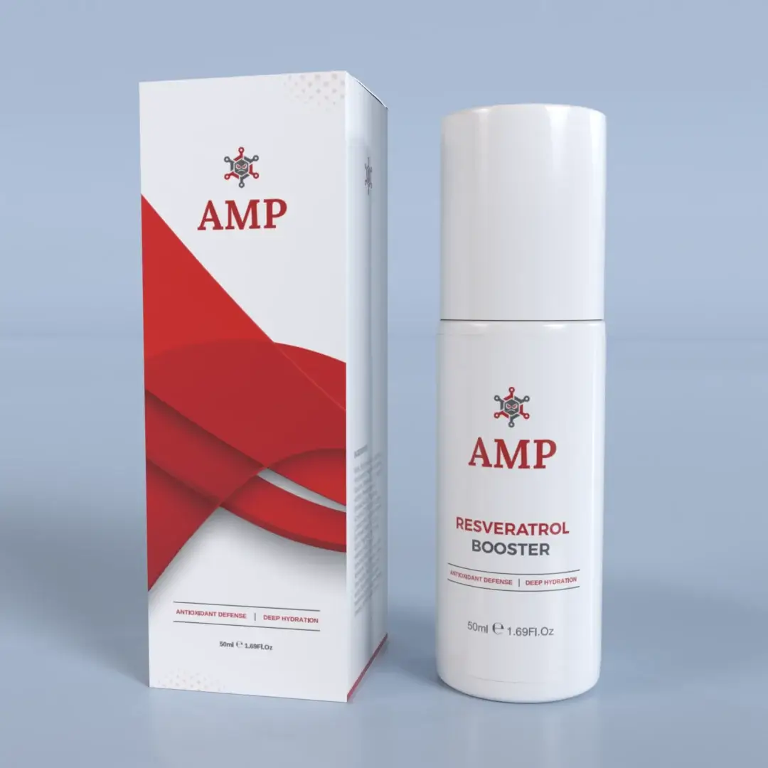 Resveratrol Booster – Resveratrol & NAD Infused Serum (50 mL) — AMP Peptides Canada source product image