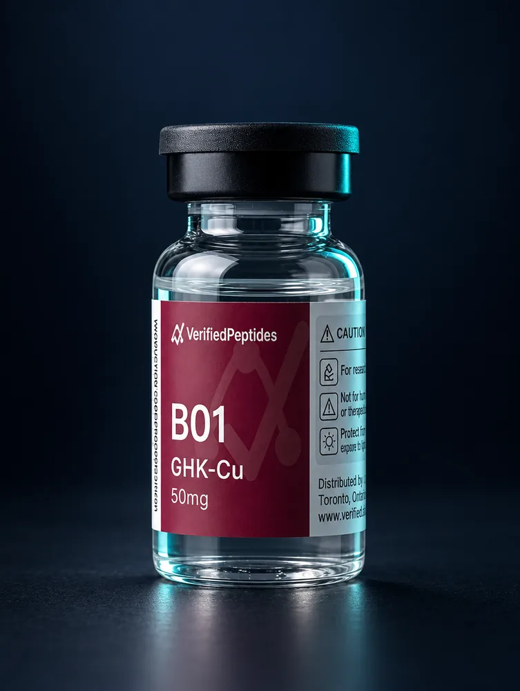 GHK-Cu 50mg — VerifiedPeptides source product image
