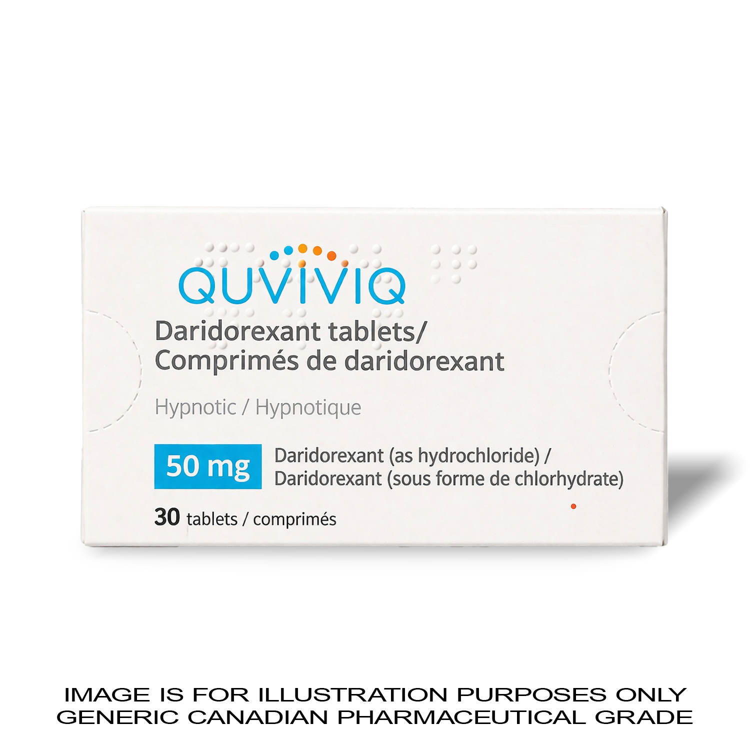Daridorexant (Quviviq) 50MG X 30 Tablets | CANADIAN PHARMACEUTICAL GRADE [SLEEP] — Peptide Source Canada source product image