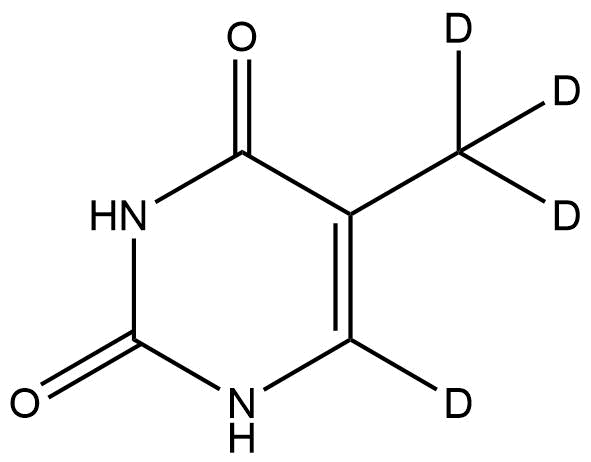 Thymine-α,α,α,6-d4 | CAS 156054-85-2 — ResolveMass Laboratories source product image