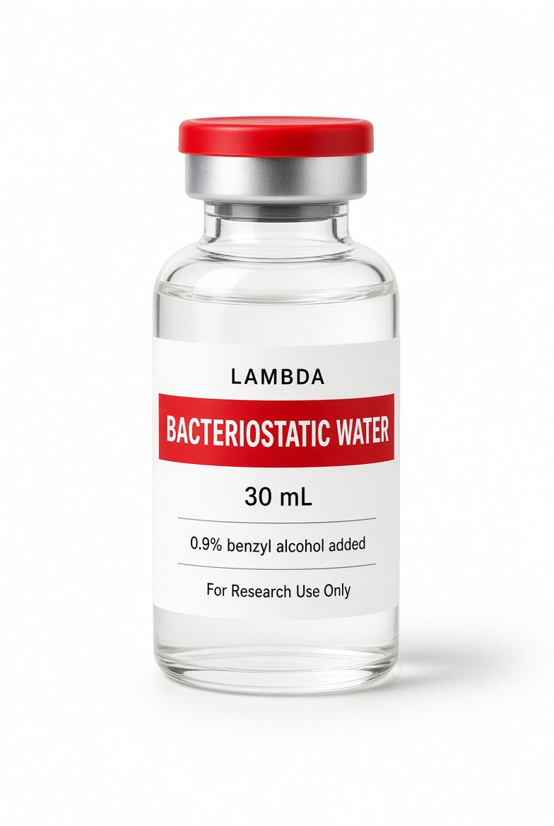 Lambda Bacteriostatic water 30ml — Pure Elite Peptides source product image