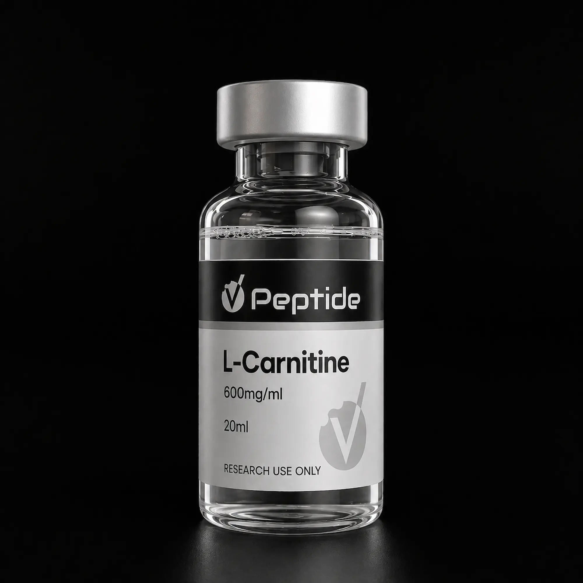 L-Carnitine ( PH Buffered) — 600 mg/mL — 20 mL — VPeptide source product image