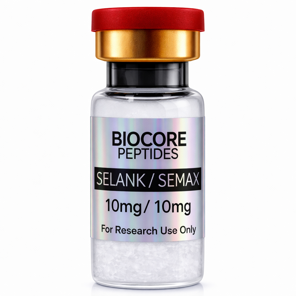 Selank/ Semax Blend 10mg+10mg — Biocore Peptides source product image