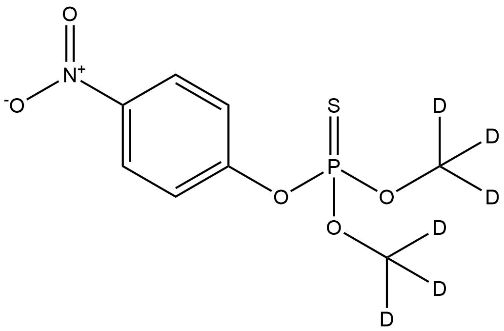 Methyl parathion-d6 (dimethyl-d6) | CAS 96740-32-8 — ResolveMass Laboratories source product image