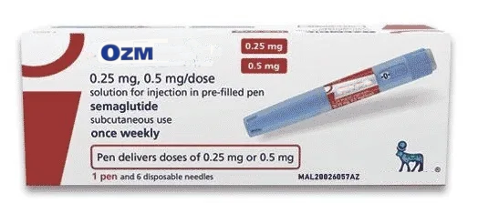 NOVO NORDISK – SEMAGLUTIDEPEN RED BOX mg- IN STOCK! LTD STOCK – Adjustable dosage .25 or .5 — Peptide Source Canada source product image