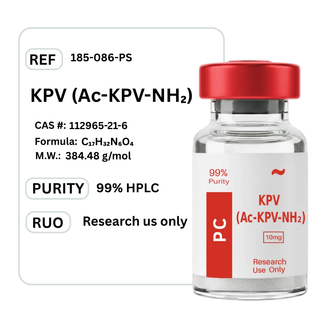 KPV Tripeptide — Vial / 10mg — Edmonton Peptides source product image