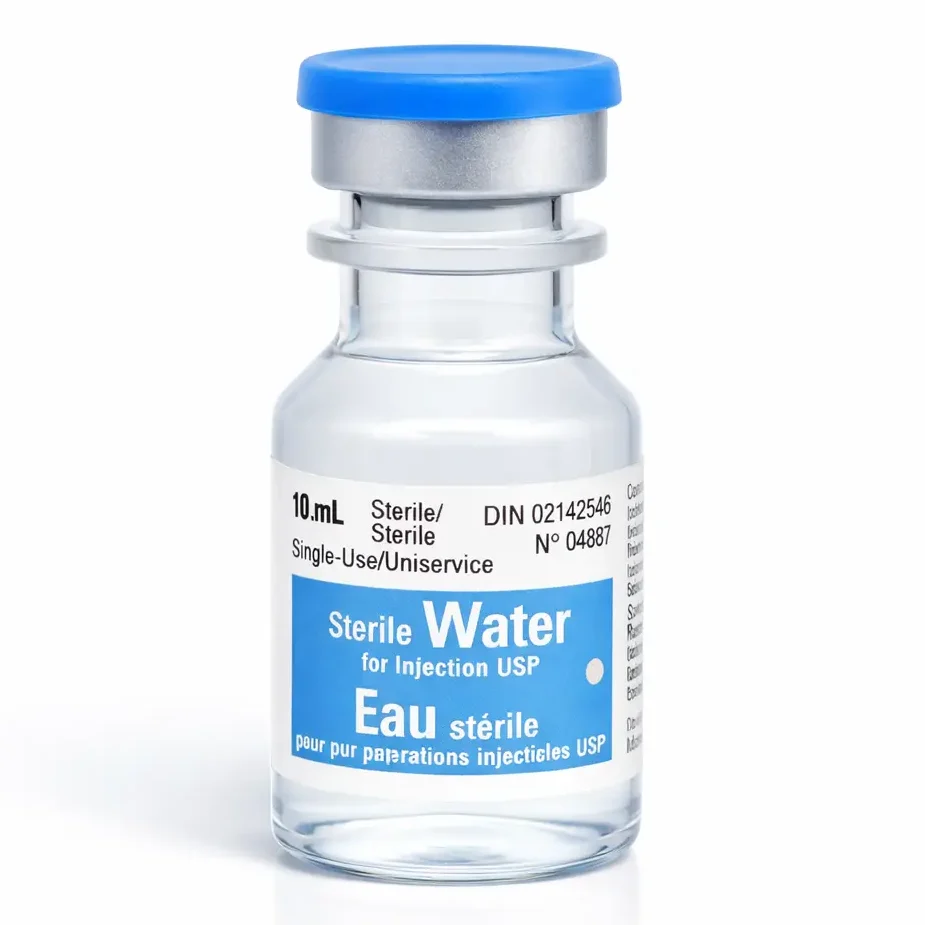 Pfizer Sterile Water 10ml — Great Northern Peptides source product image