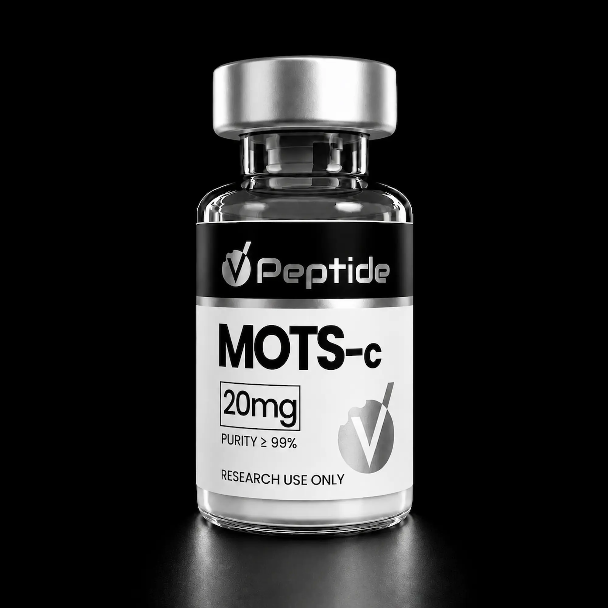 MOTS-c — 20mg Vial | Mitochondrial-Derived Peptide — VPeptide source product image