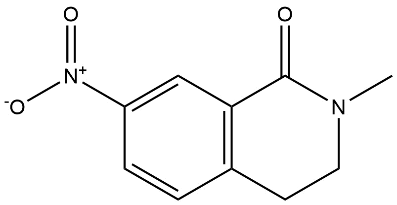 2-methyl-7-nitro-3,4-dihydroisoquinolin-1(2H)-one | CAS 643087-30-3 — ResolveMass Laboratories source product image