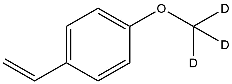 Deuterated 4-Vinylanisole-α,β,β-d3 — ResolveMass Laboratories source product image