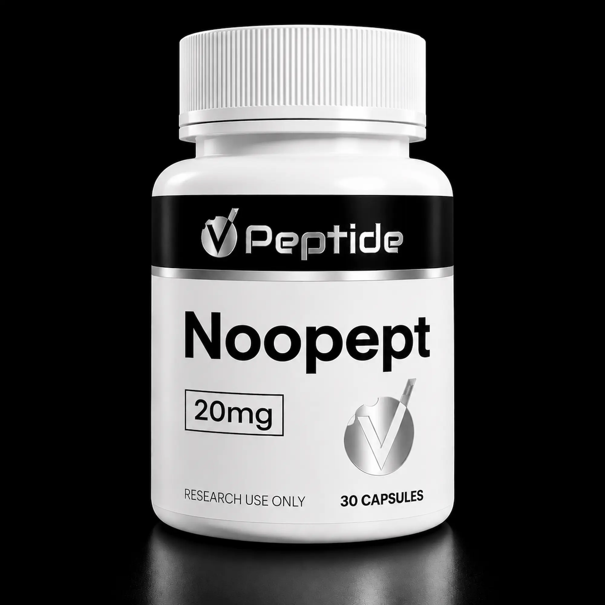 Noopept — 20mg Capsules (30 Caps) | Neurogenic — VPeptide source product image