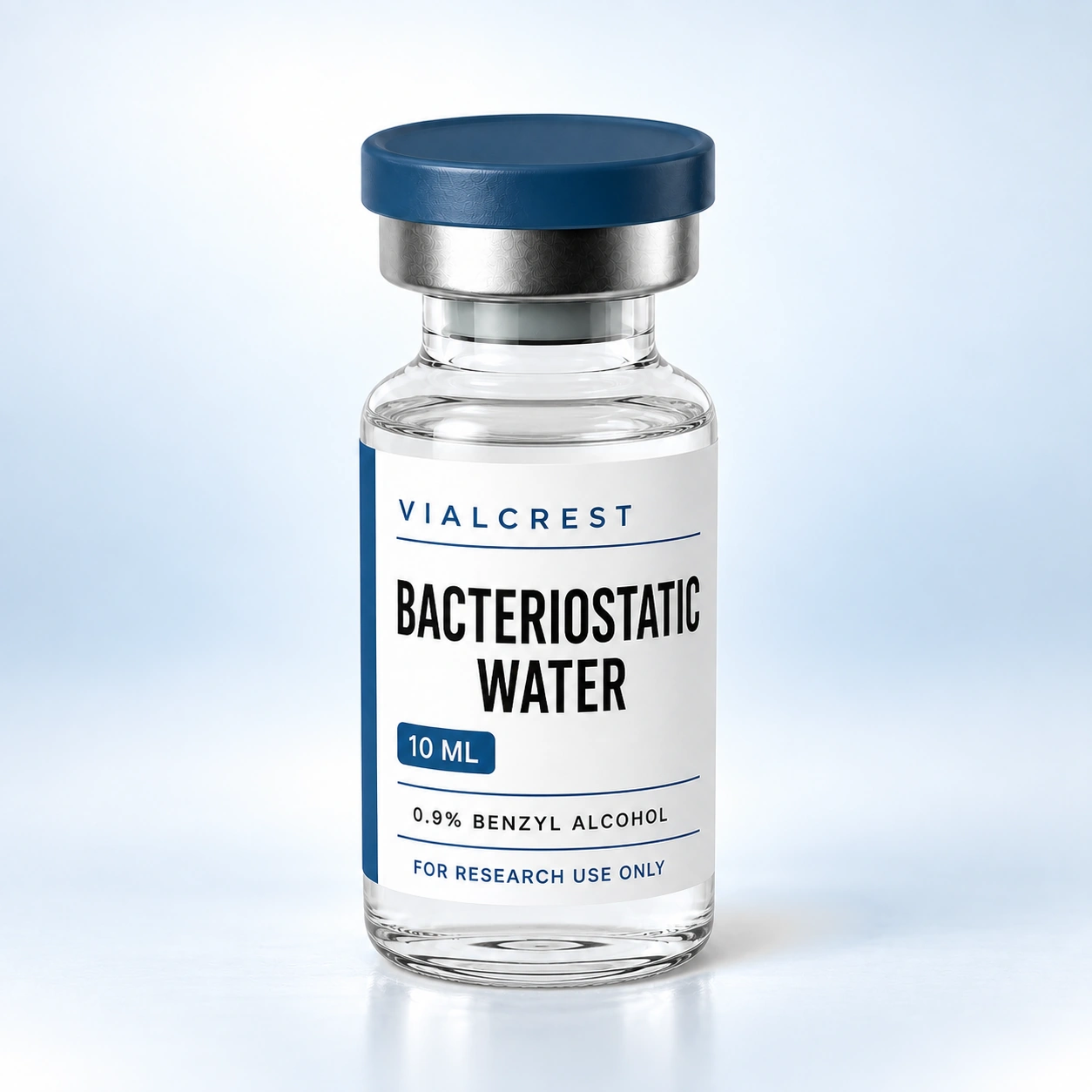 Bacteriostatic Water 10mL — Vialcrest source product image