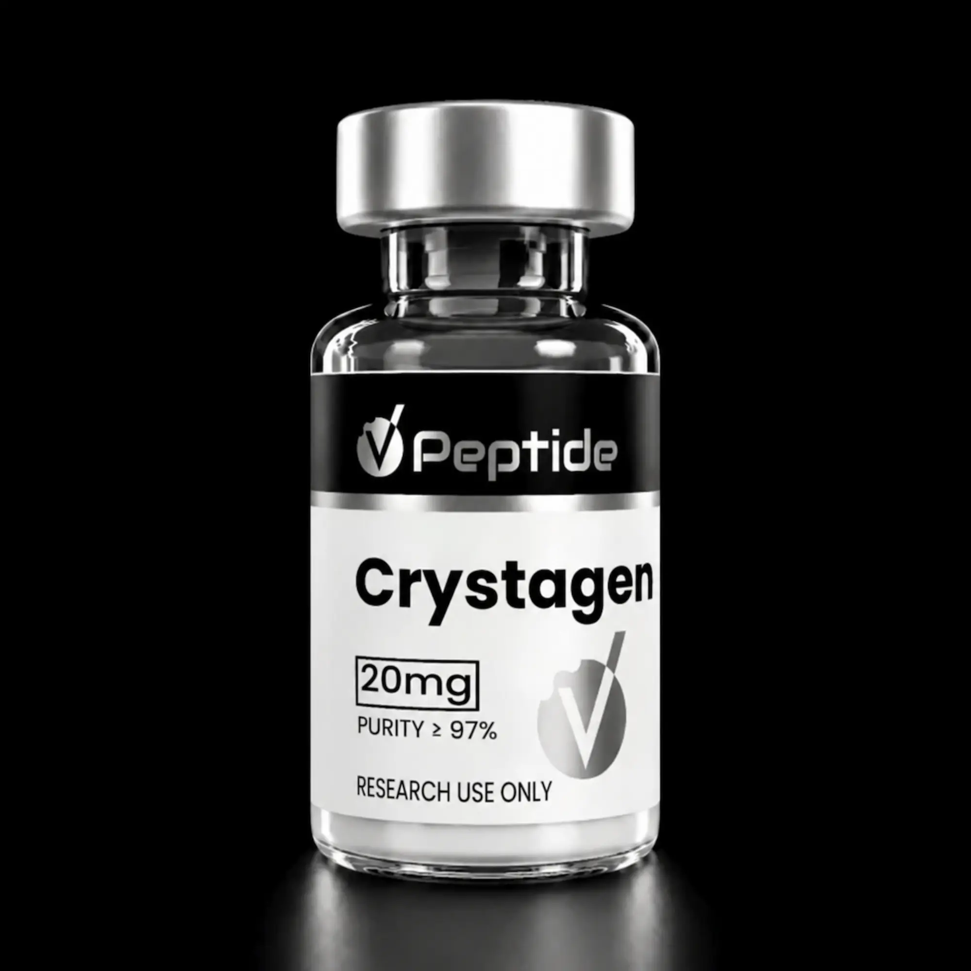 Crystagen — 20mg | Khavinson Peptide Bioregulator — VPeptide source product image