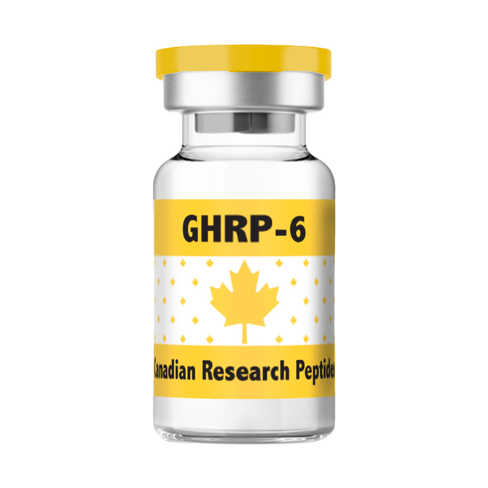 GHRP-6 (Growth Hormone Releasing Peptide-6) – 5mg/vial — Canadian Peps source product image