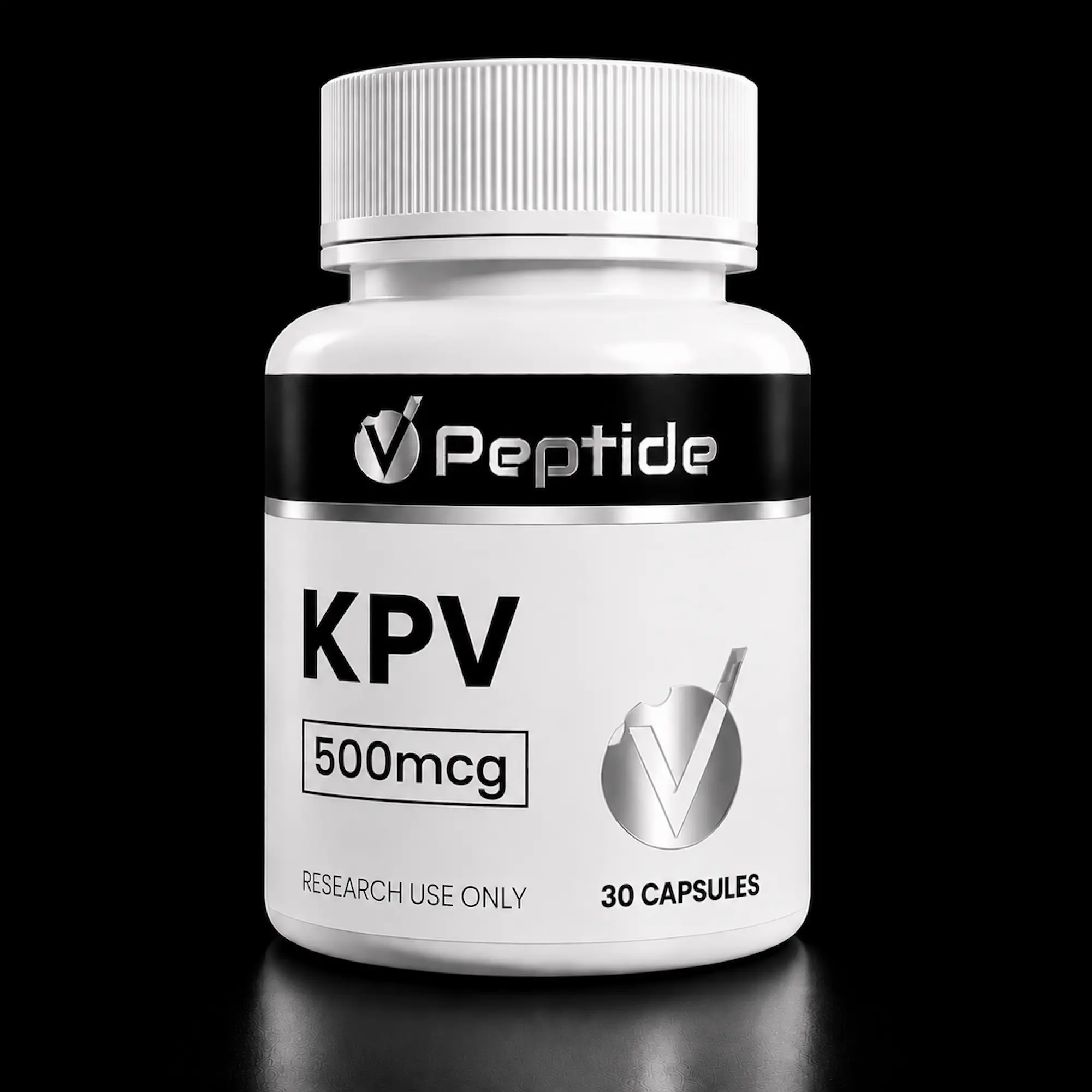 KPV — 500mcg Capsules (30 Count) | Anti-Inflammatory — VPeptide source product image