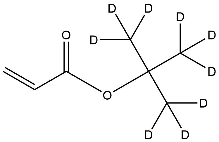 Deuterated tert-Butyl-d9 acrylate | CAS 928163-00-2 — ResolveMass Laboratories source product image