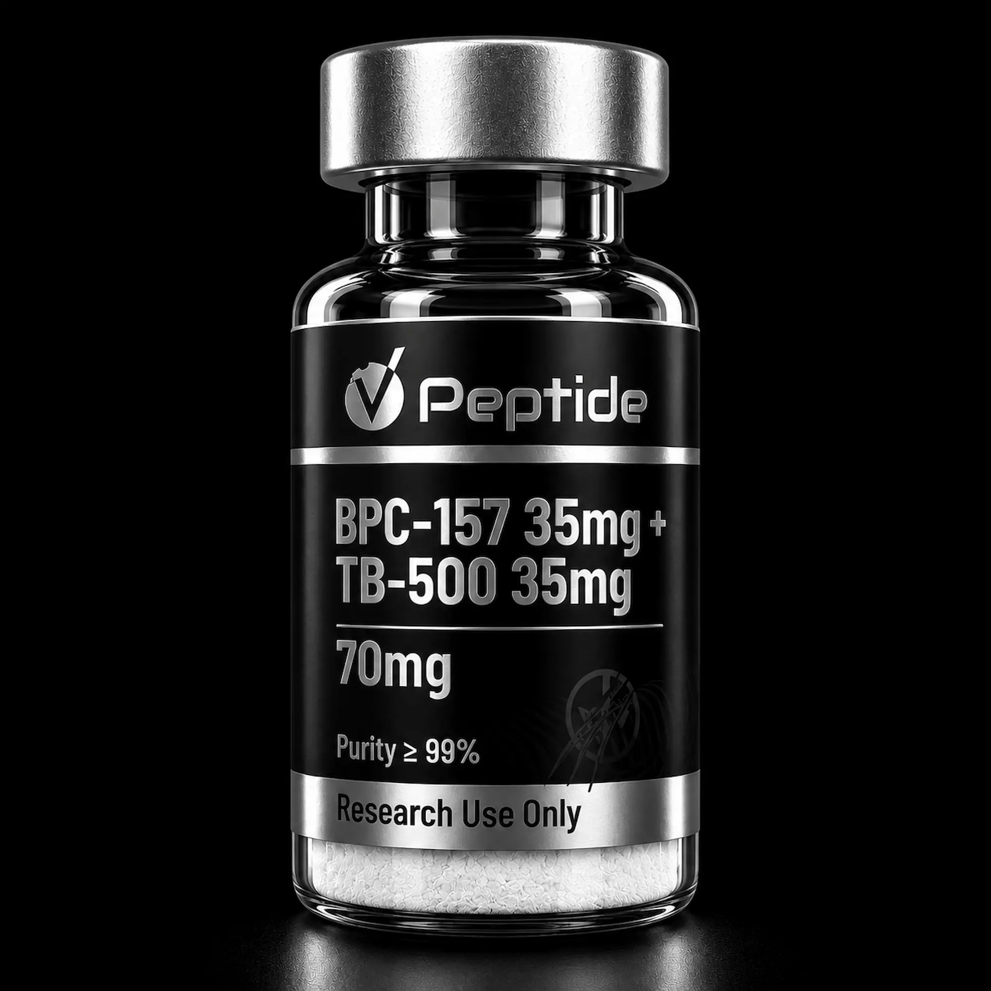 Wolverine Stack — BPC-157 + TB-500 70mg | Bulk Tissue Repair — VPeptide source product image