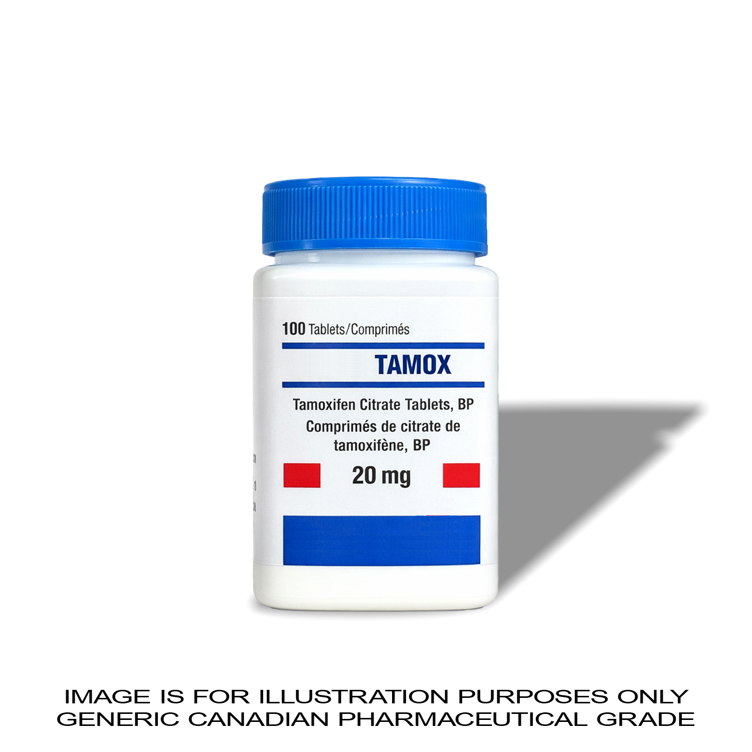 TAMOXIFEN / NOLVADEX 20MG X 100 [Gyno] — Peptide Source Canada source product image
