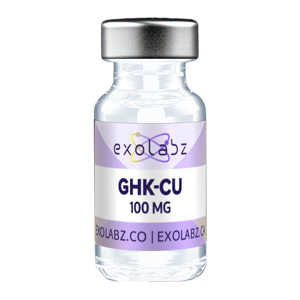 GHK-Cu 100mg Canada | Larger Vial, Lower $/mg | ExoLabz — ExoLabz source product image