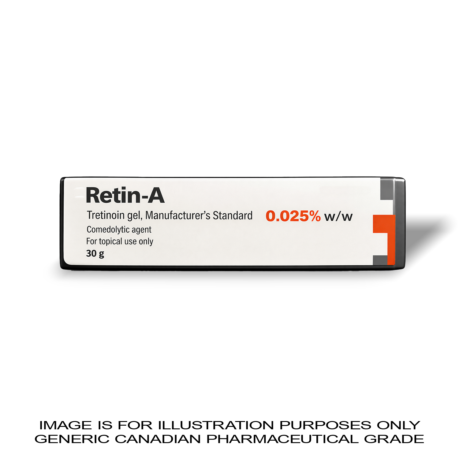 Retin-A Tretinoin Gel 0.025% 30g — Peptide Source Canada source product image