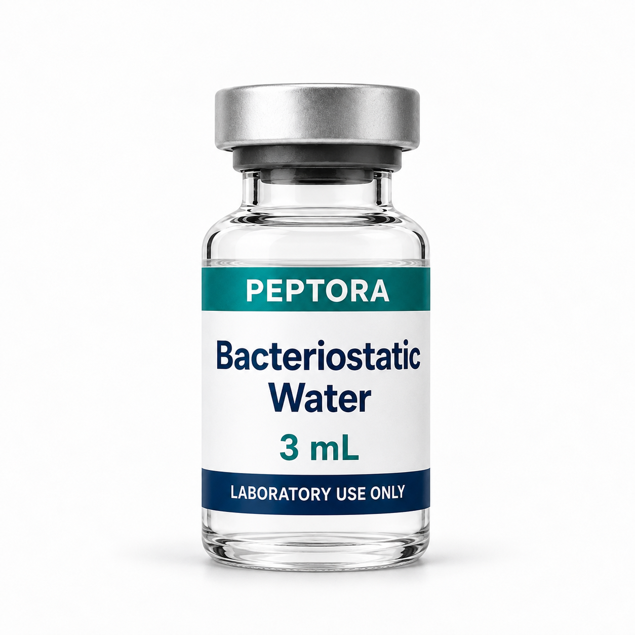 Bacteriostatic Water 3 ml — Peptora Peptide Labs source product image
