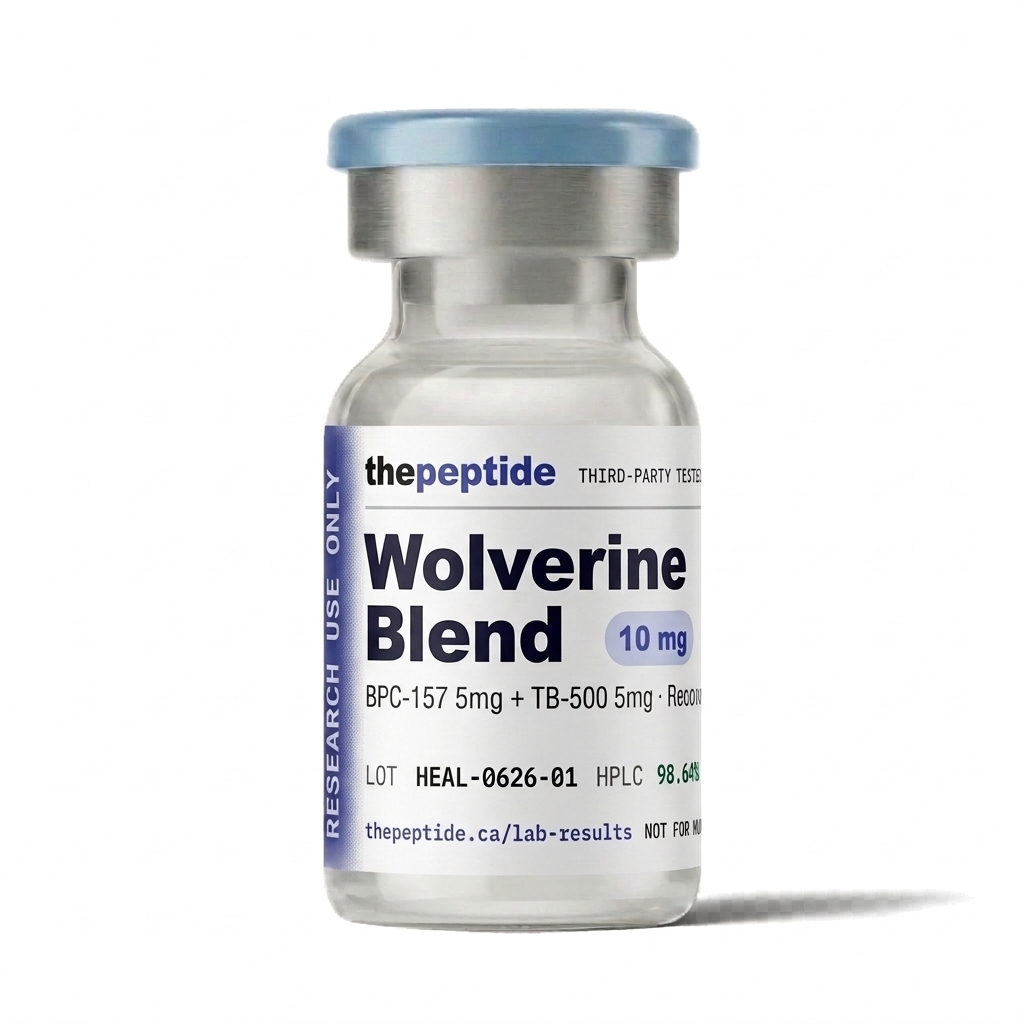 Wolverine Blend 10mg (BPC-157 + TB-500) — ThePeptide source product image