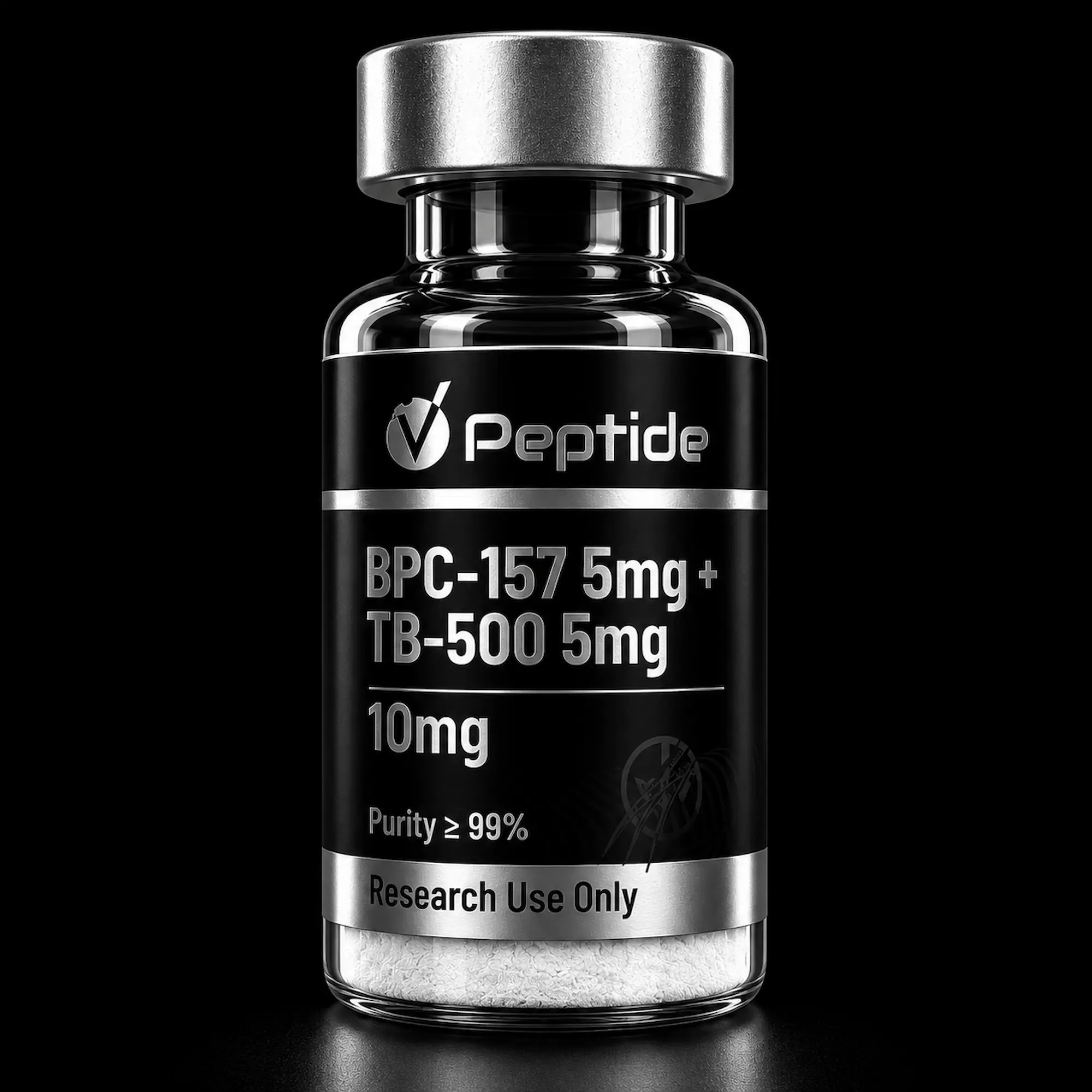 Wolverine Stack — BPC-157 + TB-500 10mg | Tissue Repair — VPeptide source product image