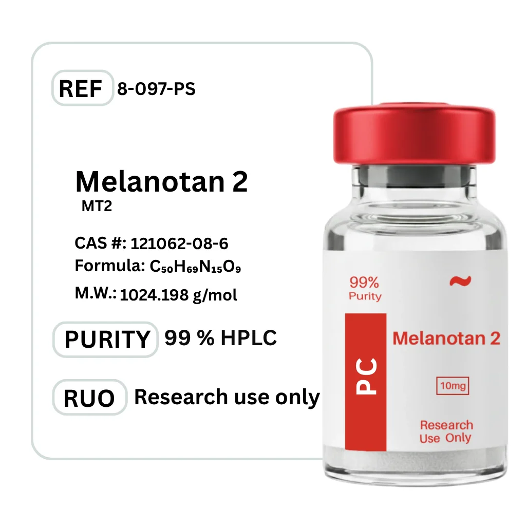 Melanotan II (MT2) — Vial / 10mg — Edmonton Peptides source product image