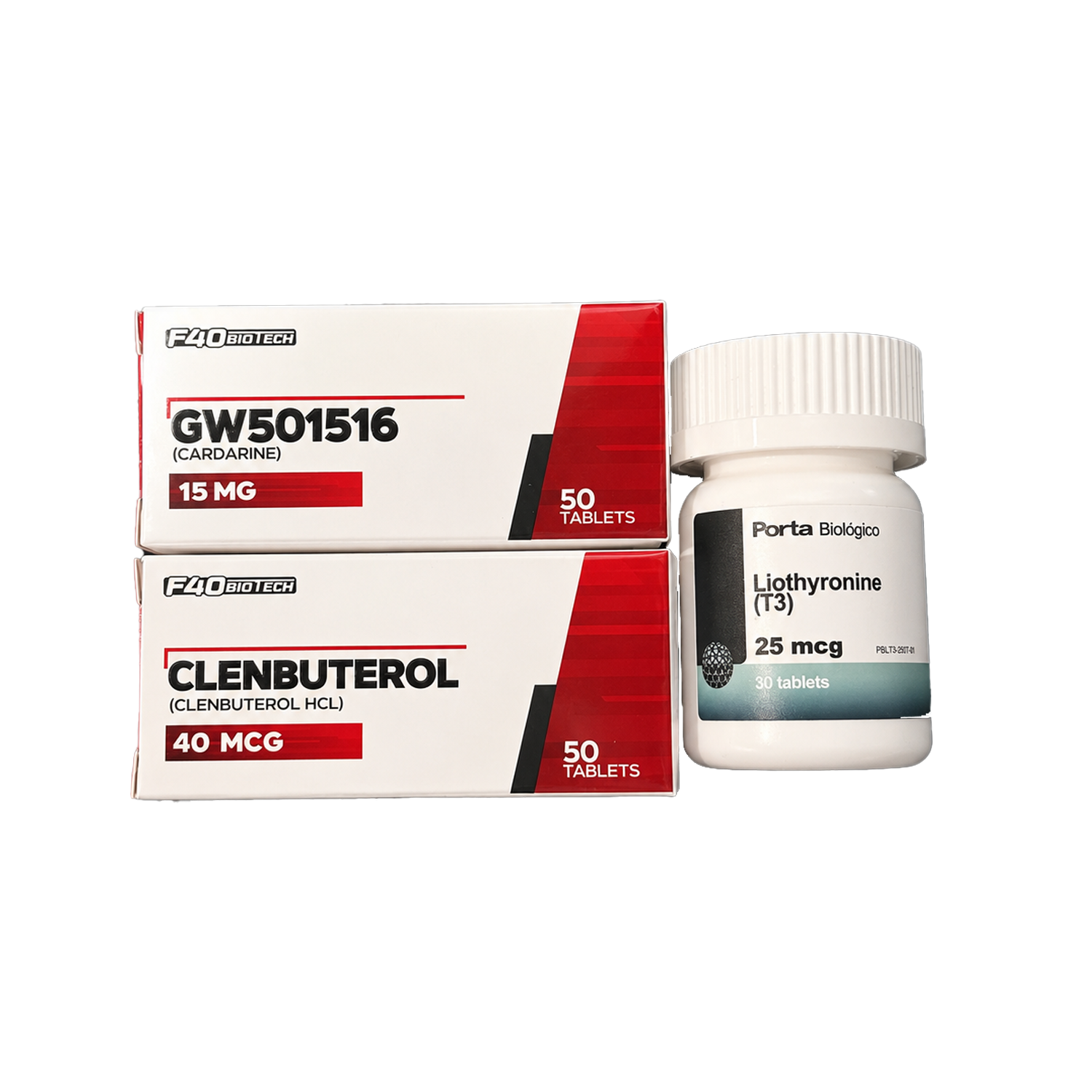 FAT BURNER Oral  STACK – Get results you want with this oral fat burner stack! 3 ITEM DEAL — Peptide Source Canada source product image