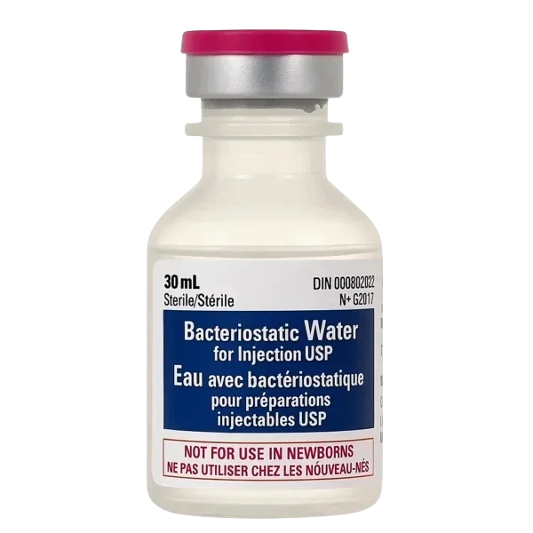Bacteriostatic Water 30 mL Pfizer Hospira — Standard Labs source product image