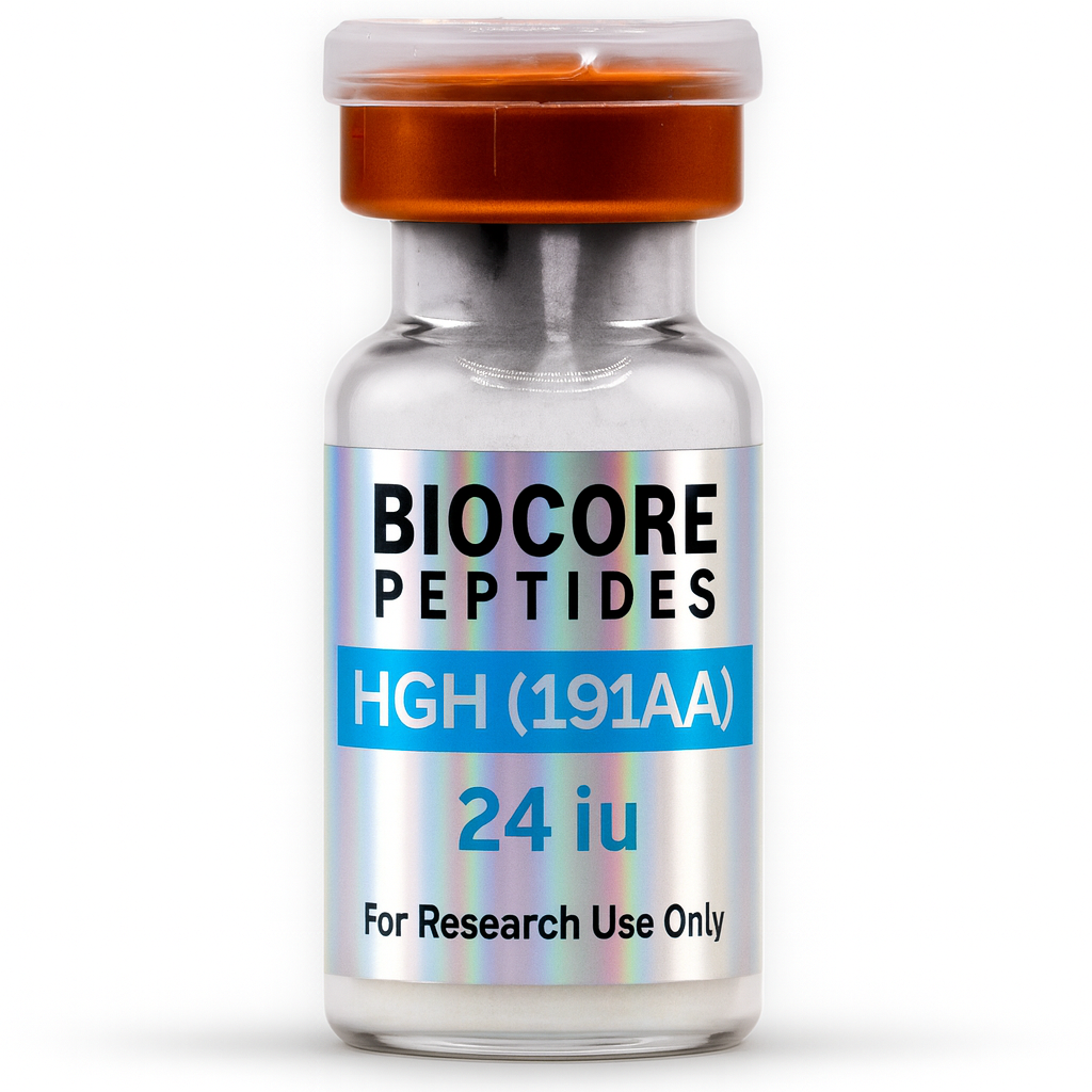 HGH (191AA) 24iu Single or Bundle and SAVE. (No ETA) — Biocore Peptides source product image