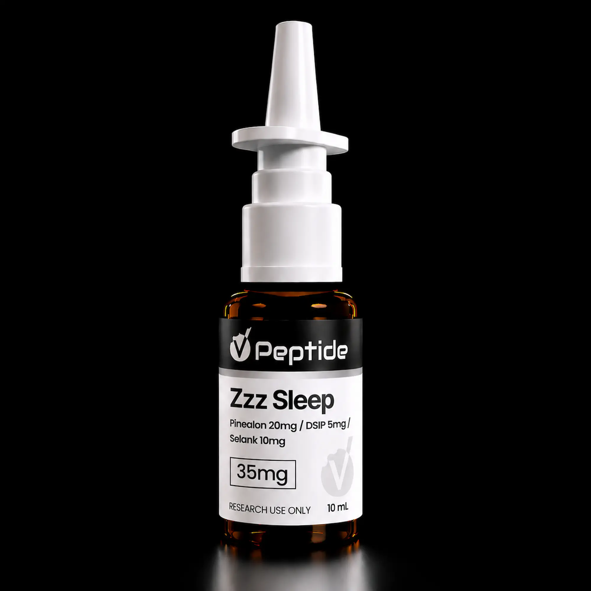 Zzz Sleep — Pinealon 20mg / DSIP 5mg / Selank 10mg Nasal Spray (35mg / 10 mL) — VPeptide source product image