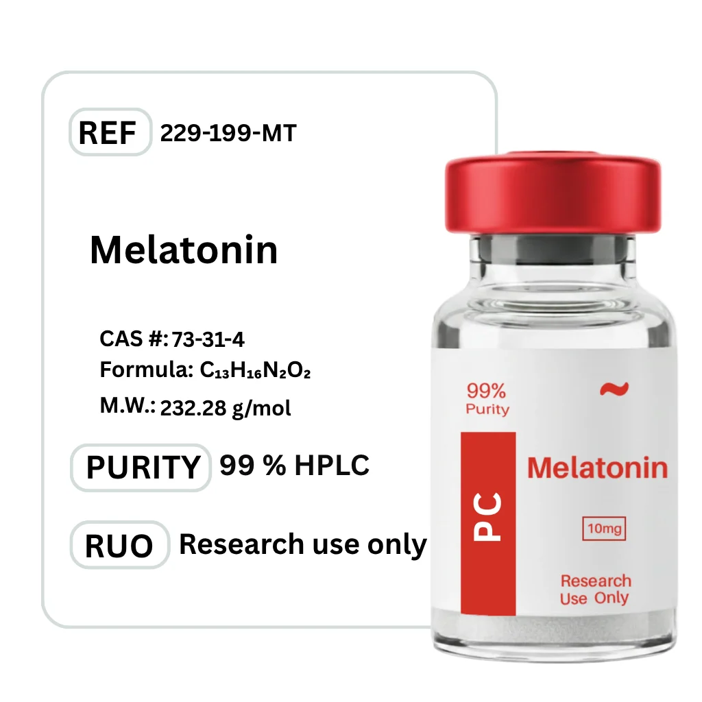 Melatonin — Vial / 10mg — Edmonton Peptides source product image