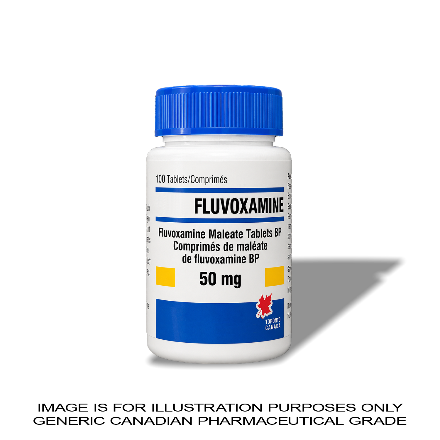 FLUVOXAMINE 50MG X 100 [MOOD] — Peptide Source Canada source product image