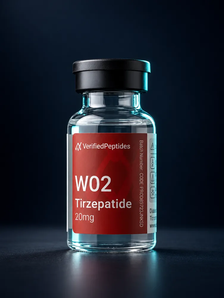 Tirzepatide 20mg — VerifiedPeptides source product image