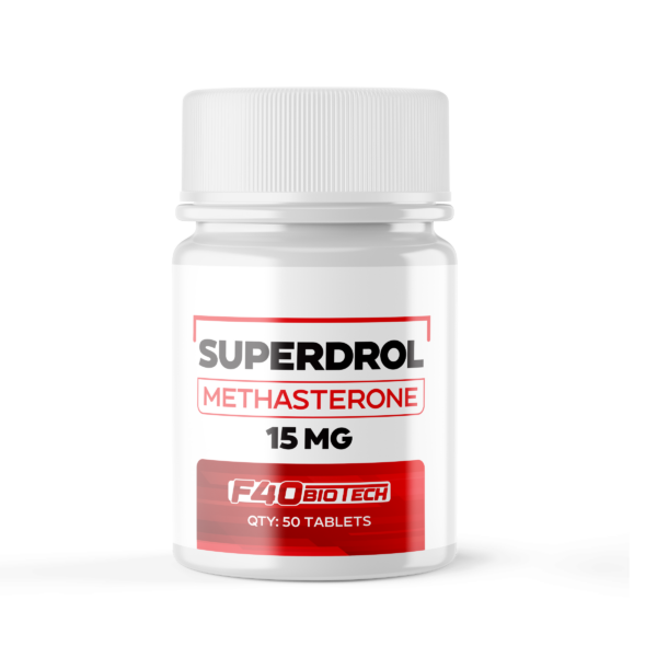 SUPERDROL 15mg x 50 — Peptide Source Canada source product image