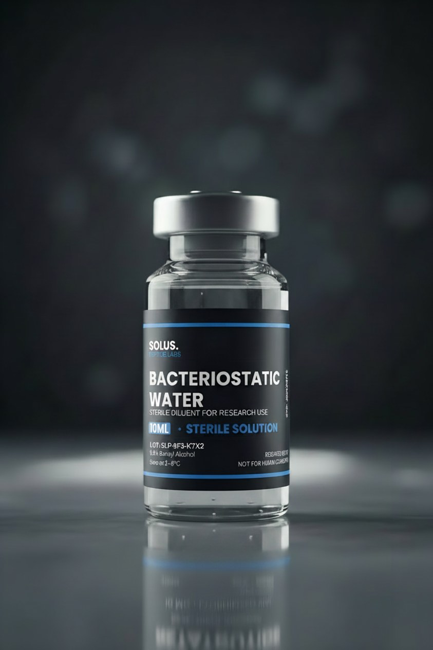 Bacteriostatic Water 10mL — Solus Peptide Labs source product image