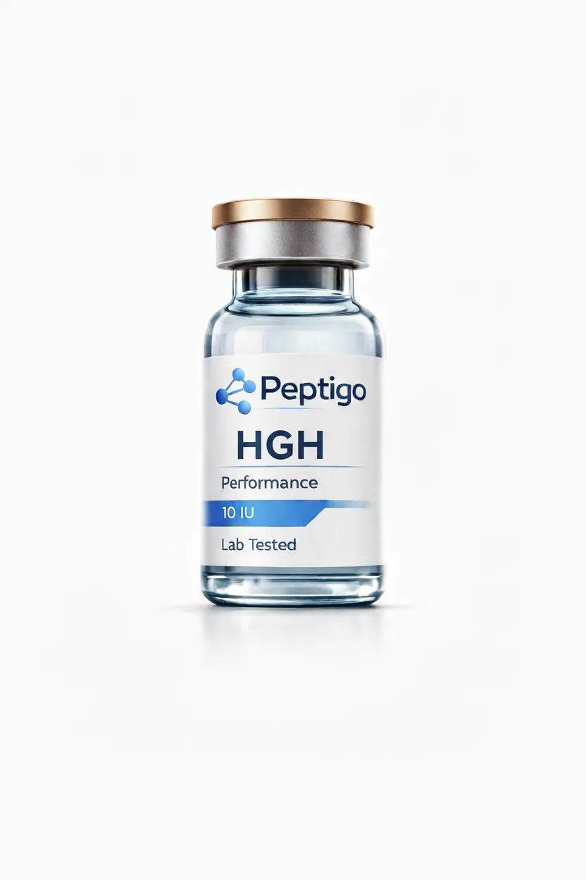 HGH Kit — 100IU (10 vials × 10IU) — Peptigo source product image